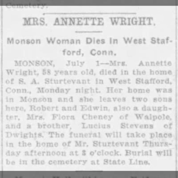 Remembering Annette Wright: A Cherished Life