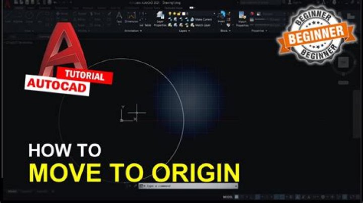 Mastering The Art Of AutoCAD: Moving To Origin With Precision