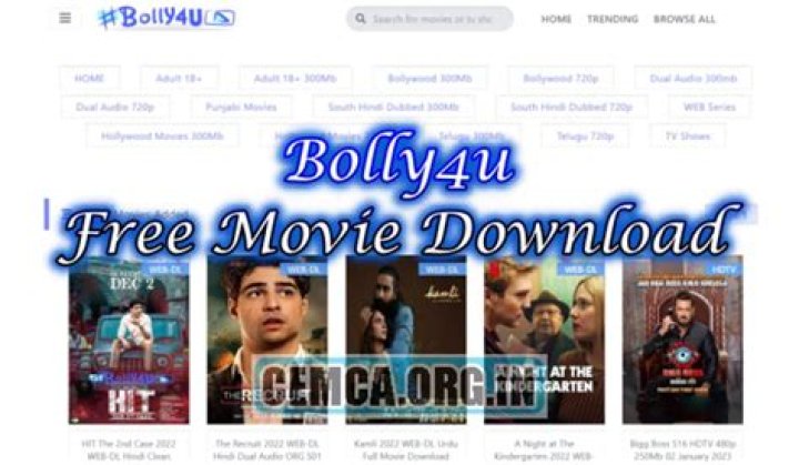 Bolly4U 2024: The Ultimate Hub For Bollywood Entertainment