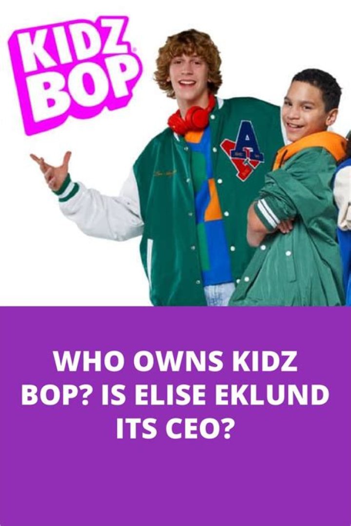 Ceo Of Kidz Bop Elise Ecklund