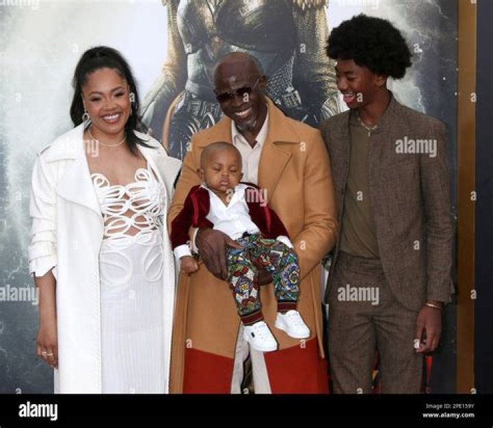 The Children Of Djimon Hounsou: Meet His Sons And Daughters