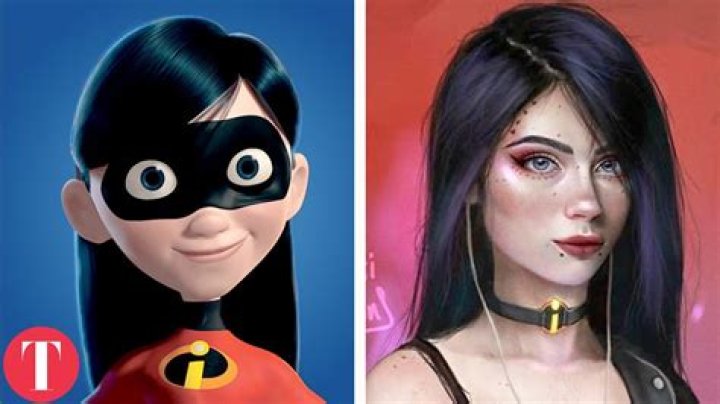 Female Cartoon Characters In Real Life