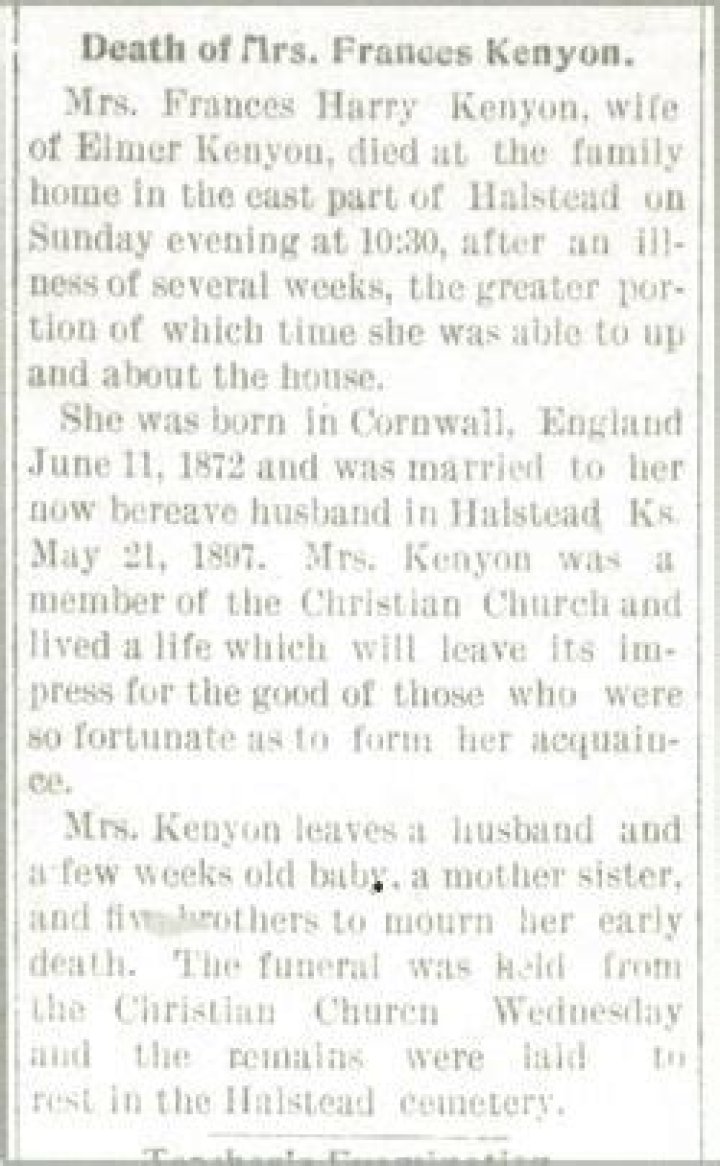 Frances Kenyon: A Pioneer In Education And Women's Rights