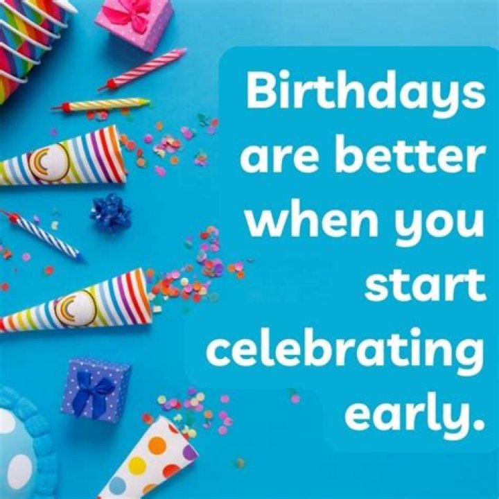 Happy Pre Birthday Wishes