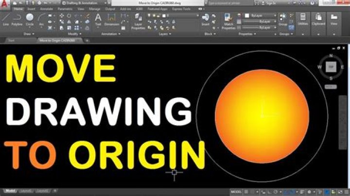 Mastering The Art Of Moving Your Drawing To The Origin In AutoCAD