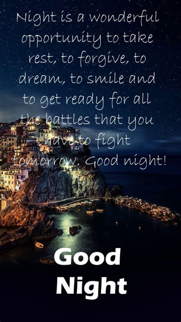 Inspirational Good Night Messages