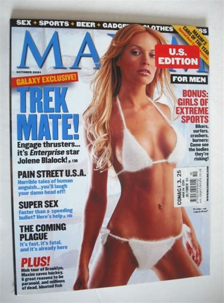 The Enchanting Jolene Blalock: An Exclusive Maxim Photoshoot