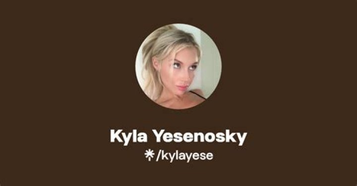 Captivating Footage: Kyla Yesenosky's Exclusive OnlyFans Content
