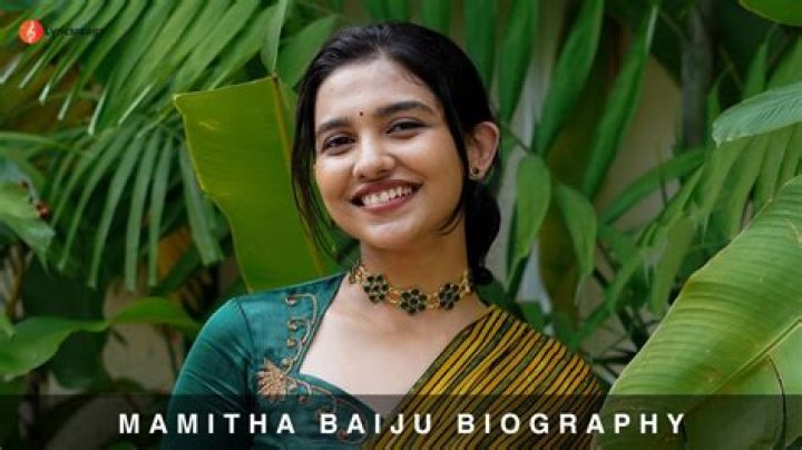 Discover The Surprising Age Of Mamitha Baju Unveiled