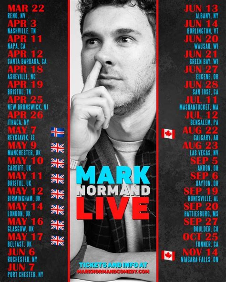 Mark Normand Ethnicity