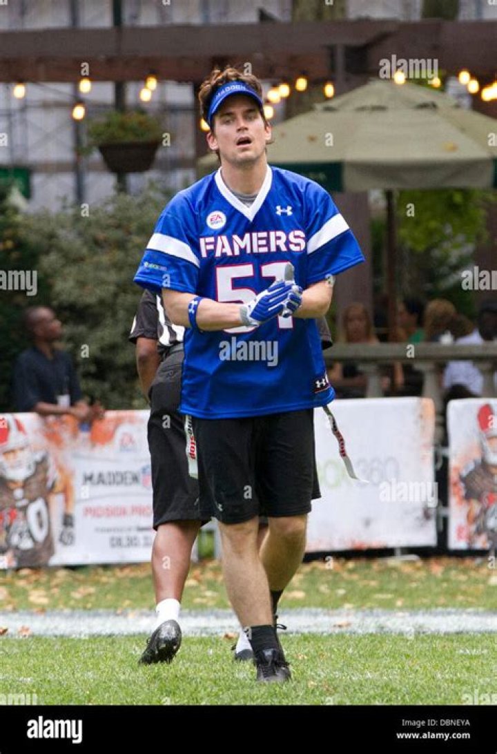 Matt Bomer Football: The Gridiron Icon