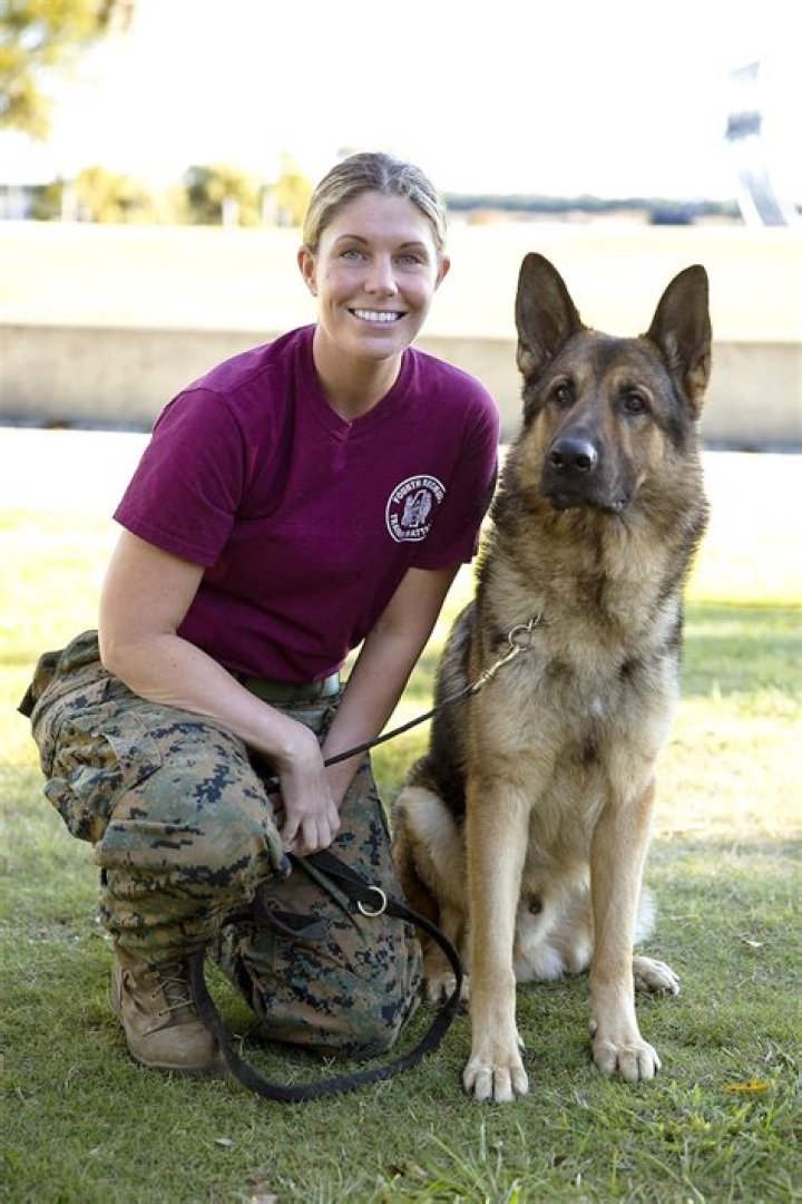 A Marine's Unbreakable Bond With Her Dog
