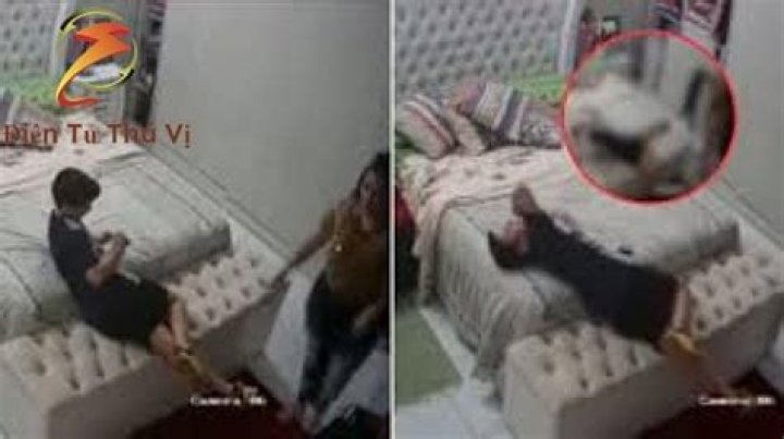 Mother And Son Caught On CCTV: A Heartwarming Moment