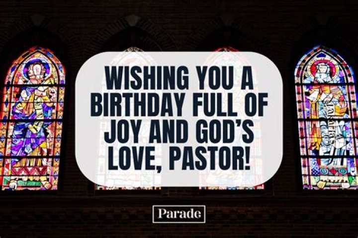 Pastor Birthday Wishes
