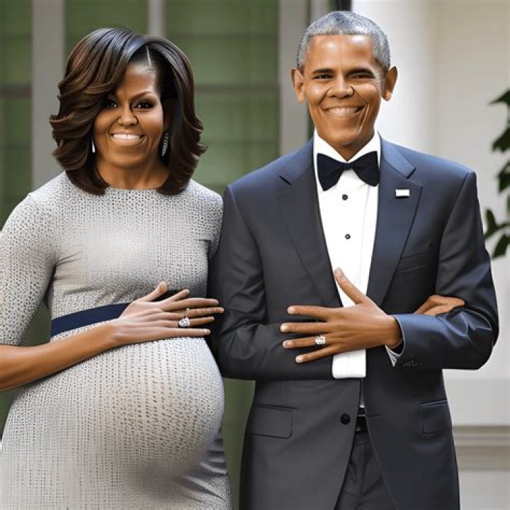 Captivating Moments: Photos Of Michelle Obama When She Was Pregnant