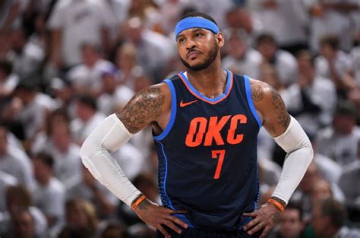 Stunning NBA Star: Carmelo Anthony In Action