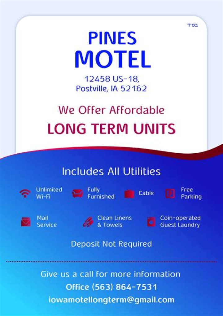 Stay Cozy At Pines Motel: Your Perfect Postville Getaway