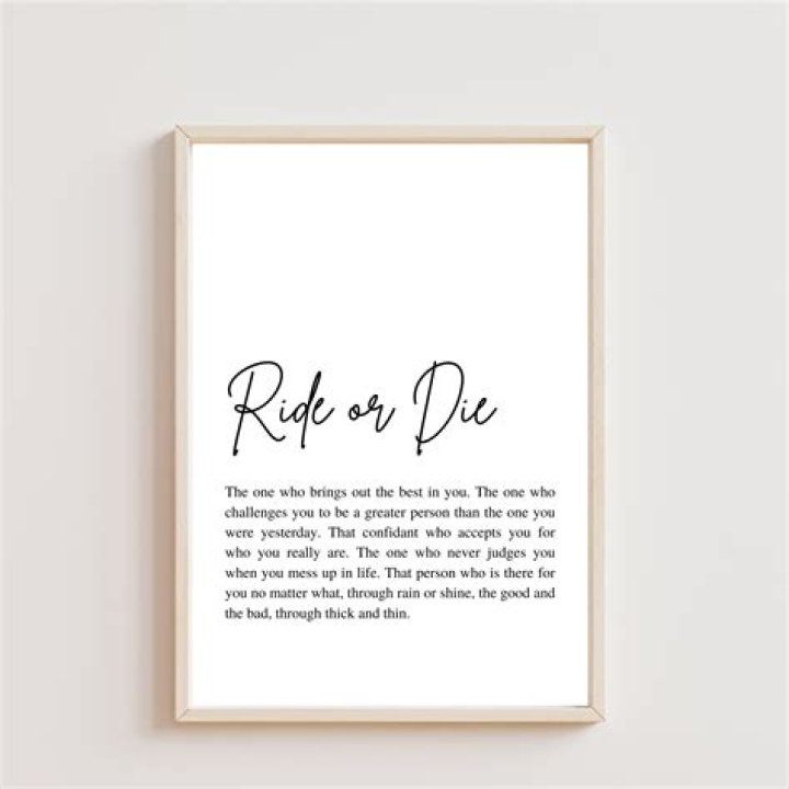 Ride Or Die Quotes