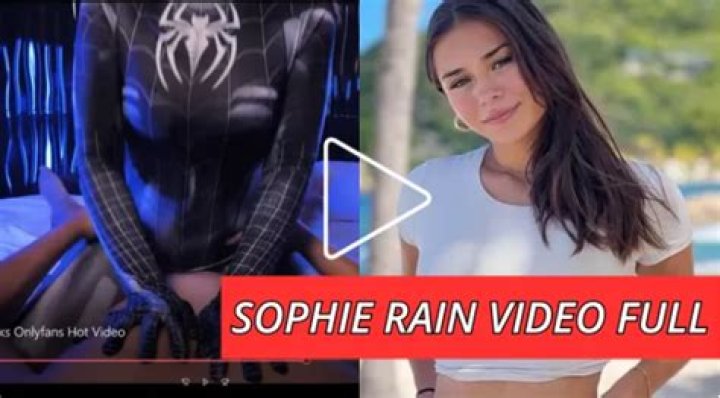The Unbelievable Spider-Man Video Of Sophie Rain You've Never Seen