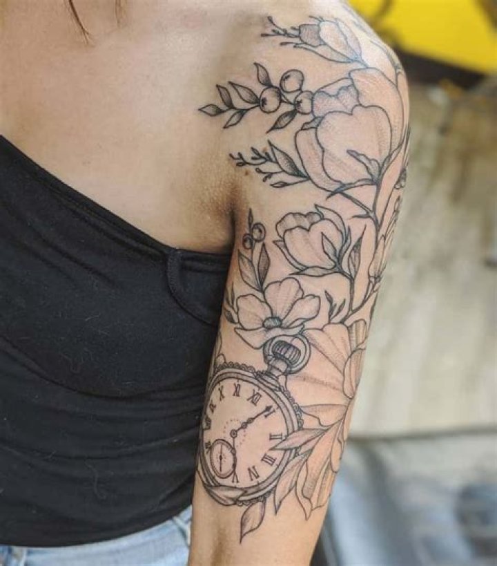Upper Arm Tattoos For Women