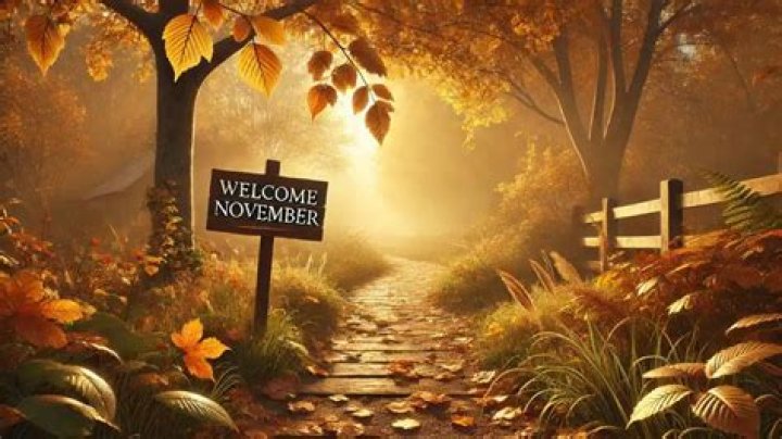 Welcome November