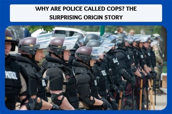 Why Are Cops Called Cops